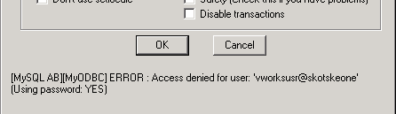 Error Message